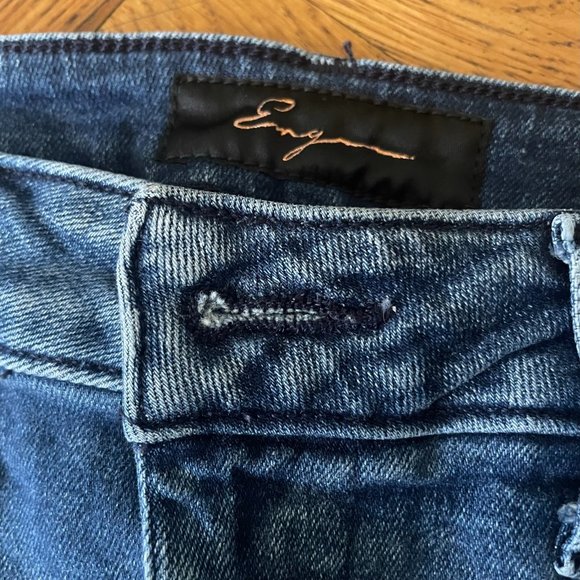 EMG Denim High Rise Cutoff Shorts - Picture 2 of 6